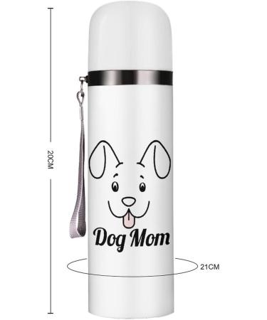 Dog Mom Insulated Water Bottle 19 OZ Stainless Steel Travel Mug For Drink Sports Camping Hiking Outdoors - Buy Online on GoSupps.com