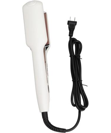 Hair Curler & Flat Iron 40W - Fast Heating Professional Straightening & Curling Iron | White US Plug 110-240V | Hair Care & Styling - Buy Online on GoSupps.com