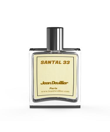 JEAN DEVILLIER PARIS inspired by fragances for men (SANTAL 33 Inspired by Santal 33 Le Labo 60ml/ 2 oz) SANTAL 33 Inspired by Santal 33 Le Labo 1 Fl Oz (Pack of 1)