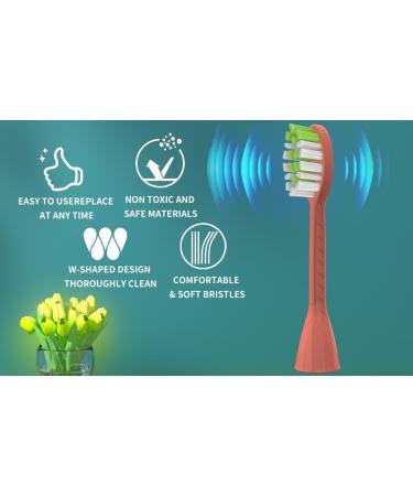 Toothbrush Replacement Heads Compatible with Philips One - 12 Pack Black Refills for Sonicare HY1100/HY1200/BH1022/01 - Buy Online on GoSupps.com
