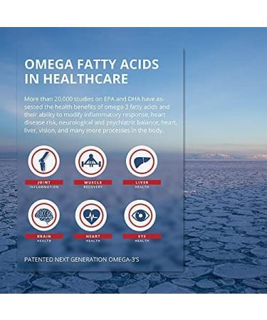 Organic Antarctic Krill Oil 1000mg Softgel | 60-Day Supply | Omega 3 EPA DHA Joint & Immune Support | Heart & Liver Health | Muscle Recovery | Choline & Astaxanthin - Buy Online on GoSupps.com