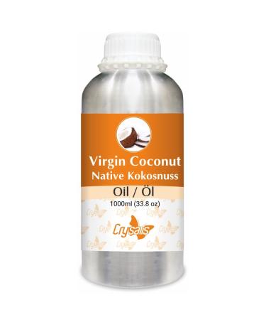 CRYSALIS Crysalis Virgin Coconut Oil (Cocos nucifera) - 1000 ml/33.8 fl oz