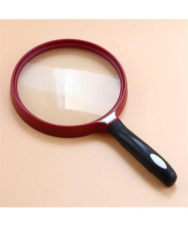  LOSCHEN 2.5x Handheld Reading Magnifier 130MM Large Magnifying Lens with Non-Slip Soft Handle Magnifying Glass Ideal for Reading/Exploring/Inspection/Maps/Hobbies and Crafts- For Kids/Adults/Elderly - Buy Online on GoSupps.com