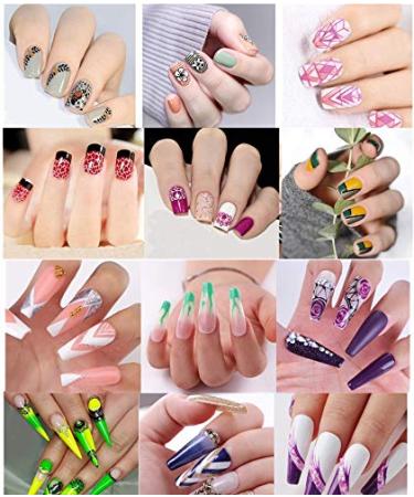 5 PCs Nail Art Brush Set | Design Liner & Dotting Pens for DIY Nail Art | Acrylic & UV Gel | International Shipping Available - Buy Online on GoSupps.com