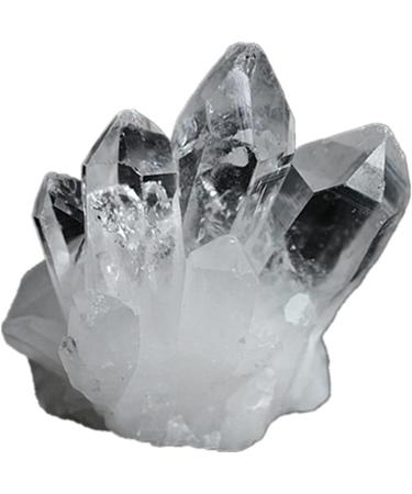 Natural Crystal Rough Stone Crafts Natural White Crystal Cluster of Original specimens (Size : 500g) - Buy Online on GoSupps.com