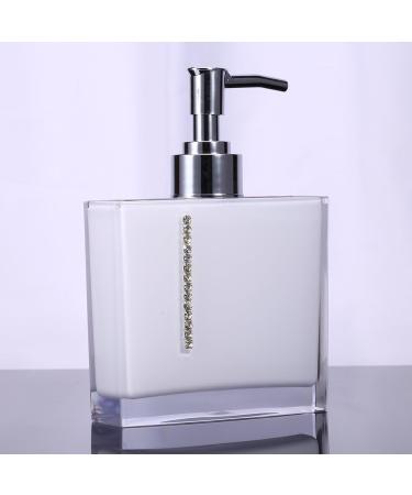 Syrisora 5 Piece Acrylic Bathroom Accessories Set Stylish Bath Mug Toothbrush Holder & Soap Dish International Shipping Available - Buy Online on GoSupps.com
