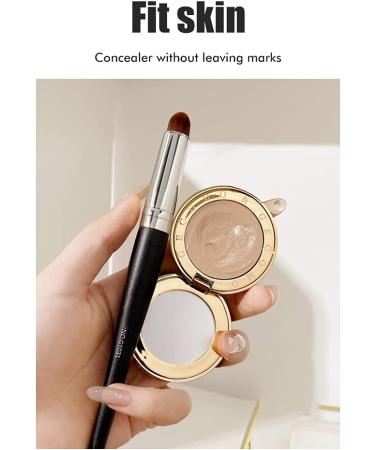 Makeup Brush Concealer Brush for Covering Dark Circles and Marks Face Beauty Tool Concealer Stippling Blurring Buffing Face Blending Base Makeup Brush - Buy Online on GoSupps.com