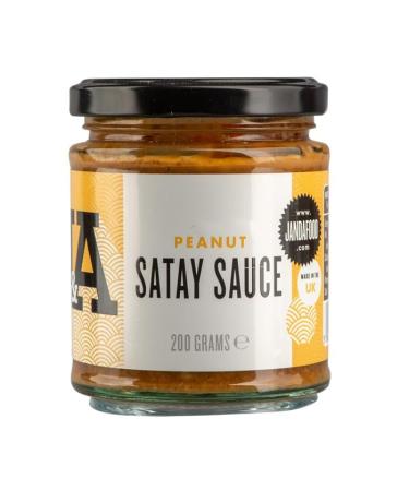 Janda Janda Satay Sauce 200g | All Natural | Authentic Malaysian Recipe | Flavored Sauce Perfect for Dipping or Skipping