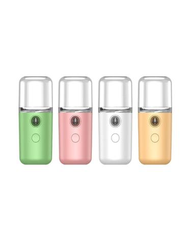 USB Mini Portable Facial Sprayer Humidifier Nano Face Steamer - Pink - Buy Online on GoSupps.com