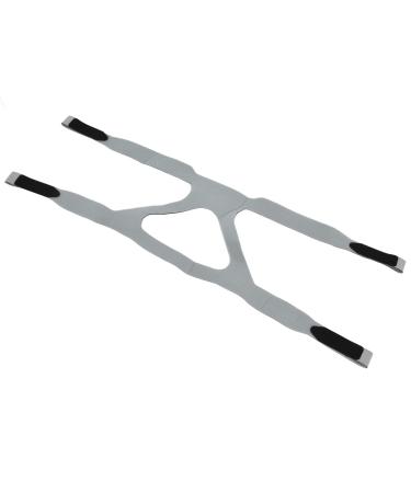 Adjustable Anti Snore Headgear Strap Universal Anti Snore Headgear Strap Nylon Washable for(Black)