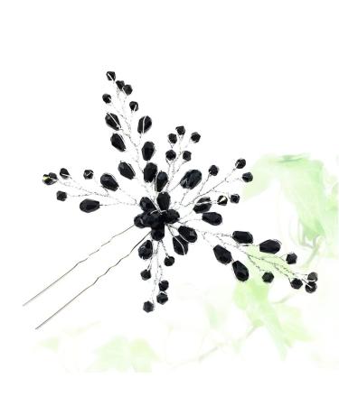 Lurrose Elegant Bridal Hairpins - Crystal Rhinestone Hair Accessories for Women & Girls - International Shipping Available - Buy Online on GoSupps.com