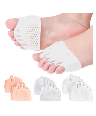 Pads Metatarsal Professional Breathable Gel Soft Reusable Forefoot Pair 1 Pain Elastic Cushions Relief Foot