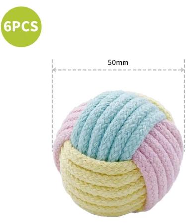 6-Piece Cat Toy Ball Set for Cats & Kittens | Boost Intelligence & Playtime Fun - Buy Online on GoSupps.com