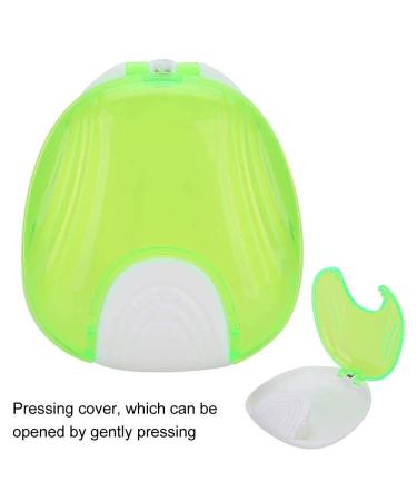 Large Waterproof Storage Box for Orthodontic Devices | Tooth Drop Box for Dentures & Mouth Protection - Portable Hygiene Solution (Green) - Buy Online on GoSupps.com