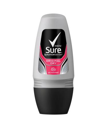 Sure Men Anti-perspirant Deodorant Roll on Original Dry 50ml