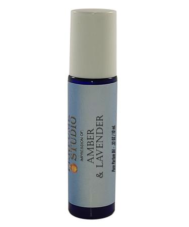 10ml Roll On Fragrance Oil Impression Compatible with (Amber and Lavender)