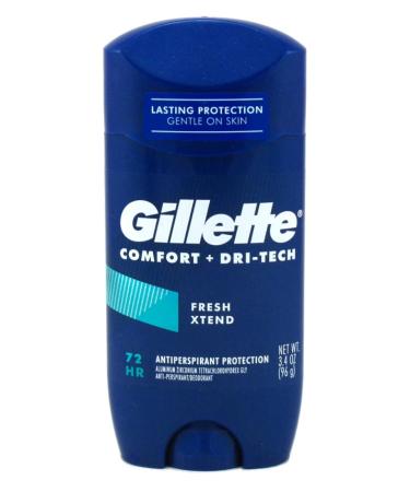 Gillette Deodorant Comfort + Dri-Tech Fresh Xtend 3.4 Ounce