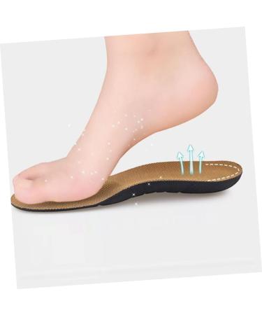 Hemoton Plantar Fasciitis Arch Support Insoles - 2 Pairs for Women's Sneakers, Running Shoes - Unisex Shoe Pads for Plantar Fasciitis Relief - Elastic and Comfortable Miss Orthotics - 25.5X8.2X2.3cm - Buy Online on GoSupps.com