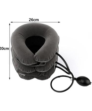 Tosssper Neck Traction Device & Inflatable Cervical Collar - Pain Relief & Support for Head & Neck Health - Buy Online on GoSupps.com