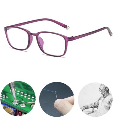 Adjustable Eyeglasses - Dial Vision Flex Auto Focus Self-Adjusting Reading Glasses (0.00 to 4.00) - Stylish Purple Design International Shipping Available - Buy Online on GoSupps.com