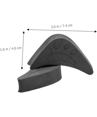 Mobestech 30 Pairs Toe Plug Adjustment Pads - Best Heel & Toe Inserts for Oversized Shoes - Cushion Sponge Shoe Fillers - Buy Online on GoSupps.com