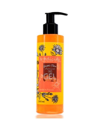 Gel d'Arnica Montana 100% Naturel 200 ml Baume Haute Concentration Soulagement des Douleurs Jambes fatigu es Relaxation R cup ration Musculaire Post-entra nement Sportifs
