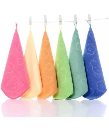 Soft Microfiber Baby Towels 2pc Set | Gray Nursing Towel for Boys and Girls | 25x25cm Wash Cloths - Buy Online on GoSupps.com