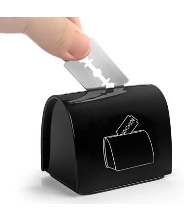 PopetPop Blade Recycling Box | Razor Case & Storage Container for Men | Durable Metal Holder - Buy Online on GoSupps.com