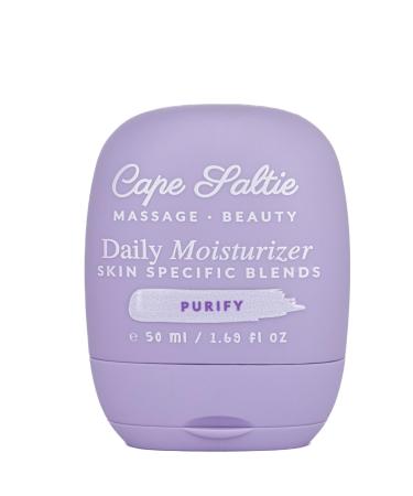 Cape Saltie Beauty & Dry Goods Purify Matte Barrier Balance Gel-Cream - Daily Moisturizer 50ml Lactic Acid Licorice Root Extractl Rosemary for Blemish Prone Skin