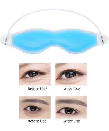 Alucy Reusable Ice Cooling Gel Eye Mask-Eye Fatigue Relief Lighten Eye Fine Lines Reduce Puffy Dark Circles Sleeping Eye Mask - Buy Online on GoSupps.com