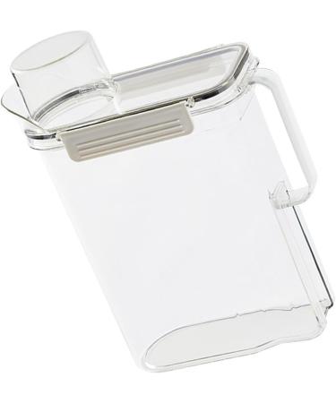 Laundry Detergent Dispenser Plastic Large Capacity Laundry Powder Storage Organizer with Lid Laundry Detergent Holder for Laundry Beads Oatmeal Pet Food - Buy Online on GoSupps.com