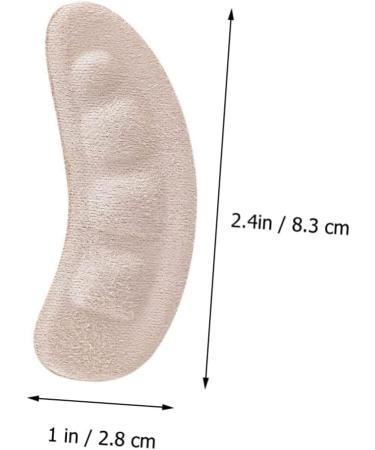 FRCOLOR 4 Pairs Anti-Wear Heel Stickers | Comfortable Gel Pads for Women's Shoes | Perfect Grip for Cushioned Heels - Buy Online on GoSupps.com