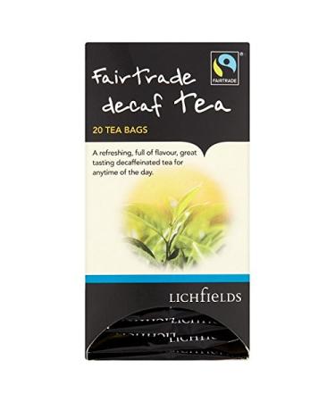 Lichfields Lichfields Fairtrade Decaf Tea 40g 20 Tea Bags