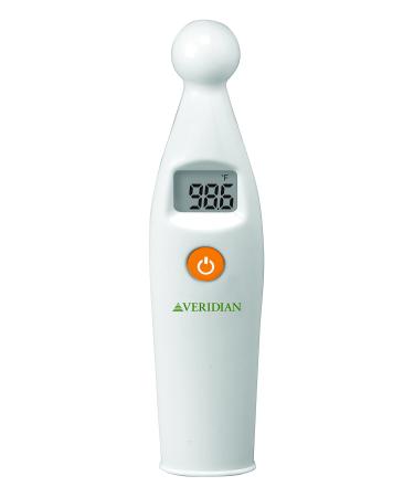 Temple Thermometer | Infrared Measurements | Fast 6-Second Readout | Fever Alert | Backlit Display | Programmable Timer | 1-Year Warranty