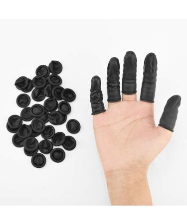HEALLILY 100 PCS Latex Finger Cots - Anti-Static Tattoo Grip Cover for Tattoo Machine - Rubber Finger Protectors - Buy Online on GoSupps.com