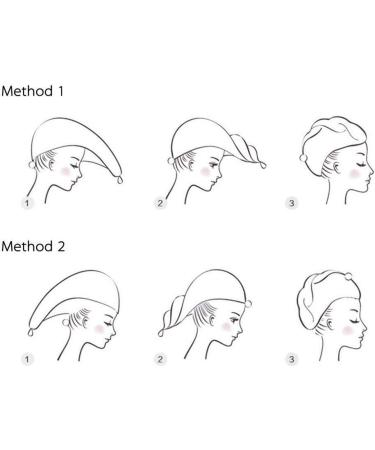 Ultra Absorbent Women s Hair Towel Wrap - Quick Drying Spa Turban for Long Thick Hair - Soft Dusty Pink Cap with Button Loop - Buy Online on GoSupps.com