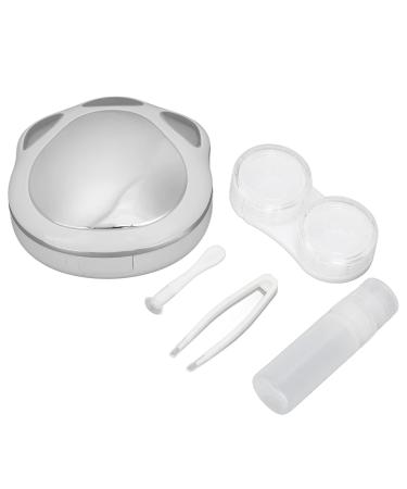 Cute PAW Contact Lens Container - Portable Cartoon Holder with Mirror for Everyday Use - Buy Online on GoSupps.com