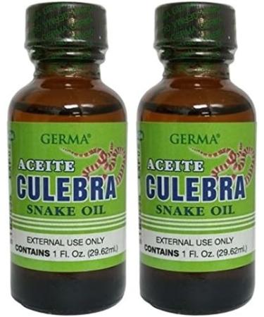 Aceite De Culebra 1 Oz. Snake Oil by Germa - 2-Pack - Buy Online on GoSupps.com