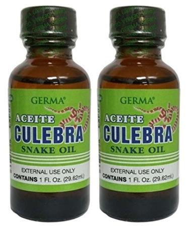 Aceite De Culebra 1 Oz. Snake Oil by Germa 2-Pack