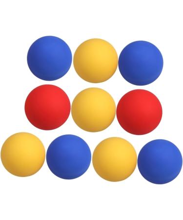 10 Pack Silicone Lacrosse Massage Balls - Inoomp Professional Relaxation Balls | Sport & Gifts (6.2cm Multicolor) - Buy Online on GoSupps.com