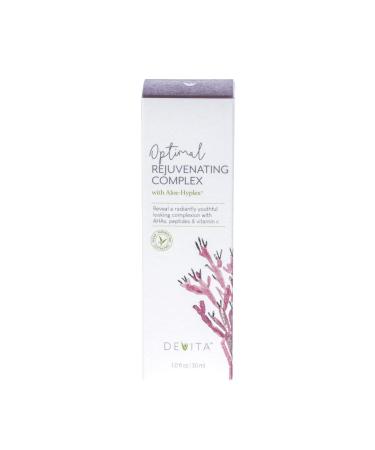 DeVita Optimal Rejuvenating Complex with AloeHyplex 30ml | Vegan Age-Defying Serum with Retinol, DMAE, and Hyaluronic Acid | Reduces Fine Lines and Wrinkles - Buy Online on GoSupps.com