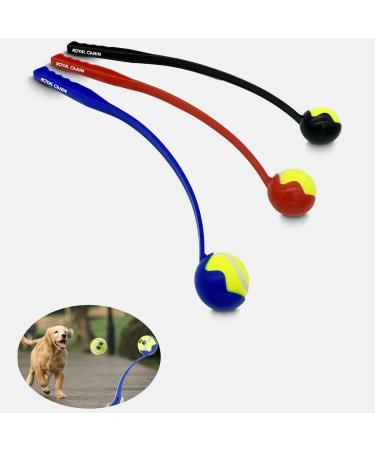 1ABOVE Dog Ball Launcher Thrower + 10 Dog pet balls. Slinger Dog Ball Thrower Launcher with Tough Ball Hands Free Pick Up and Throw Play and Great Fun for Dogs Puppy Toys - Buy Online on GoSupps.com