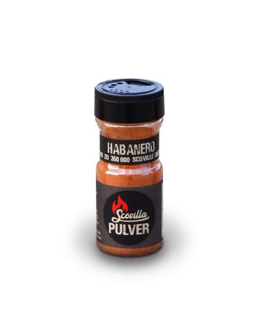 Scovillas Habanero chili powder in shaker 50g