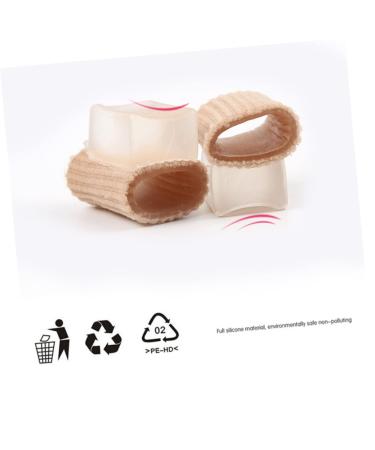 Healifty 4 Pcs Toe Separators - Overlapping Toe Protector, Hallux Valgus, Bunion Separator - Toe Alignment Protective Case - Buy Online on GoSupps.com