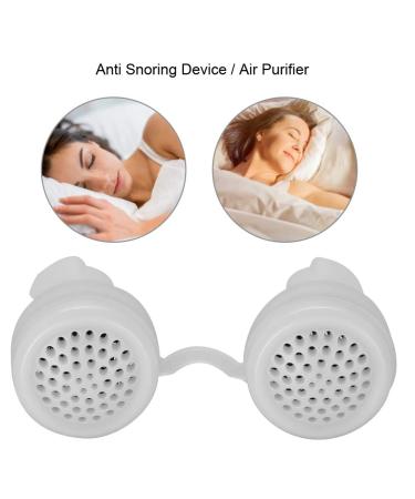 Comfortable Anti-Snoring Nose Purifier for Home, Office & Travel - White - Buy Online on GoSupps.com