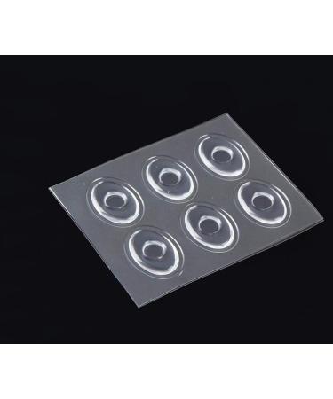 Transparent Self-Adhesive Silicone Foot Cushions - 36Pcs Oval Gel Corn Rings for Pain Relief and Protection in High Heels - Buy Online on GoSupps.com