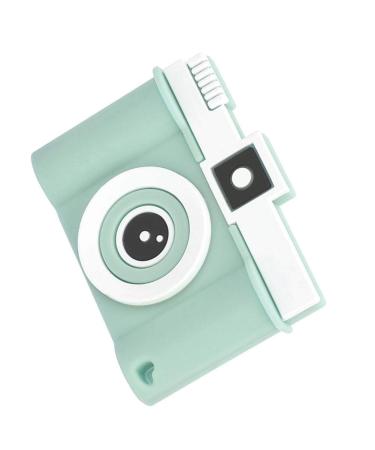 Green Camera Shape Silicone Teething Toy for Baby Toddler | Safe & Soothing Infant Teether - Buy Online on GoSupps.com