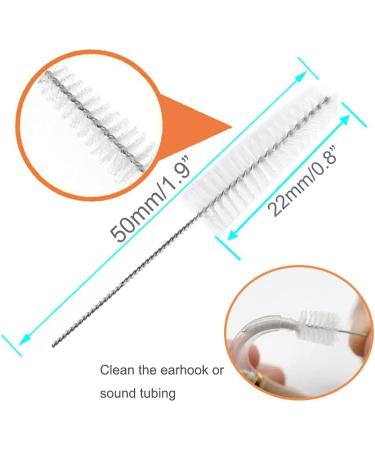 Hearing Aid Vent Brush Tube Cleaning Tool (Pack of 10) - Keep Your Devices Clean and Functional - Buy Online on GoSupps.com