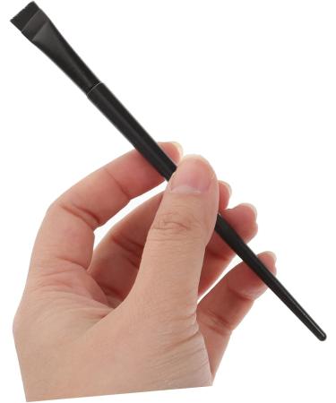 Angoily 12pcs Eyeliner Brush Eye Shadow Brush Eyeshadow Makeup Eyeliner Brush Makeup Tool Miss Applicator 15.5x1.2x0.6cm Black - Buy Online on GoSupps.com