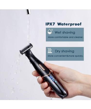 Rechargeable Body Grooming Set | Men's Beard Trimmer Eyebrow & Nose Hair Trimmer | Professional Painless Hair Clippers for Men & Women - Buy Online on GoSupps.com
